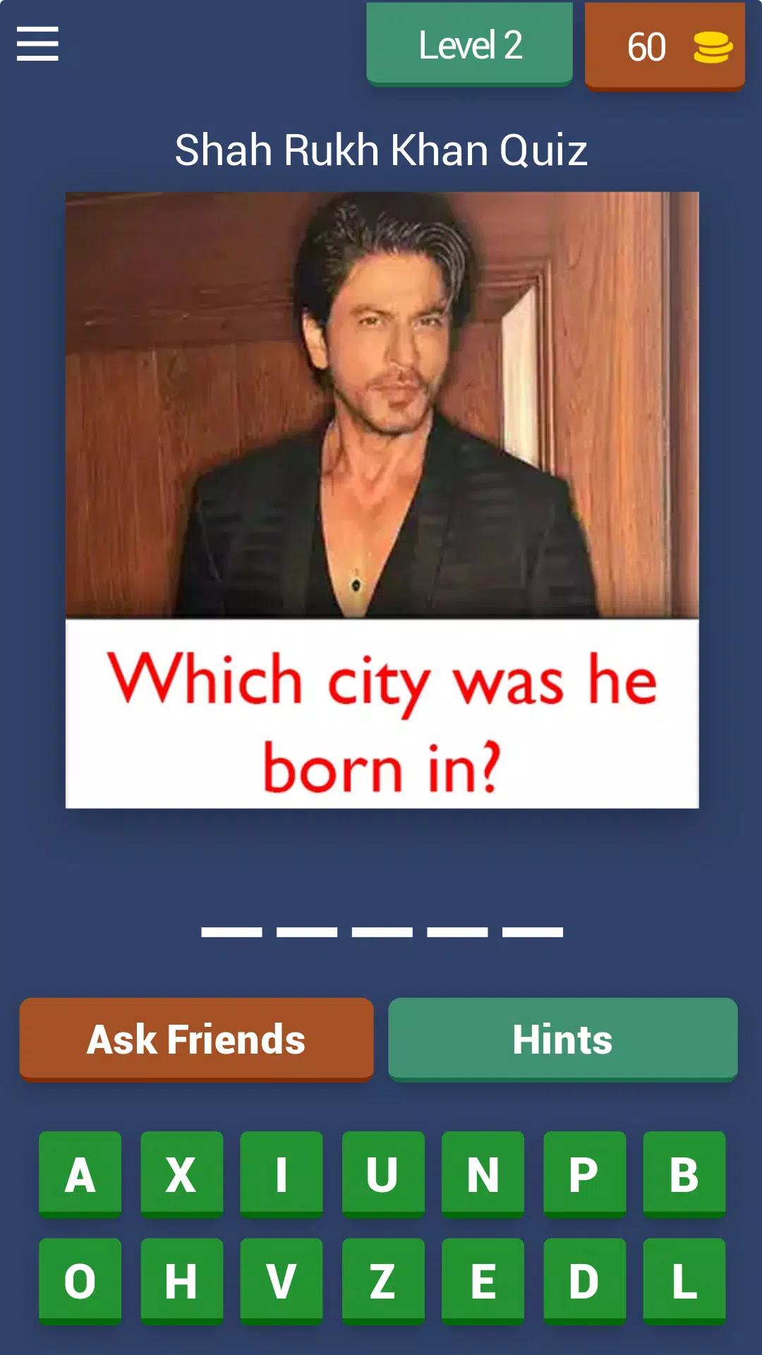 Shah Rukh Khan Trivia Quiz Screenshot 3