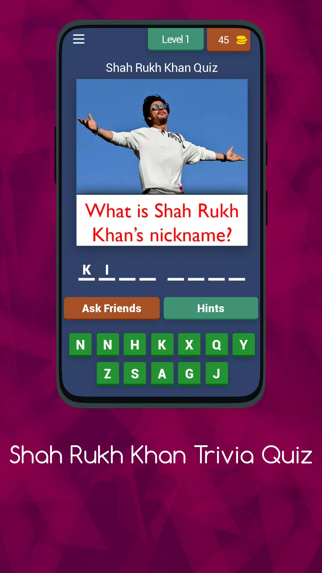 Shah Rukh Khan Trivia Quiz Screenshot 5