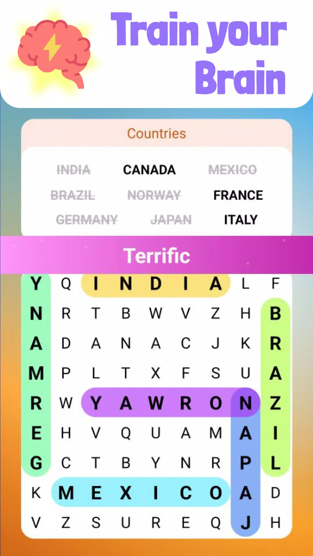 Word Search Offline Puzzles Screenshot 7