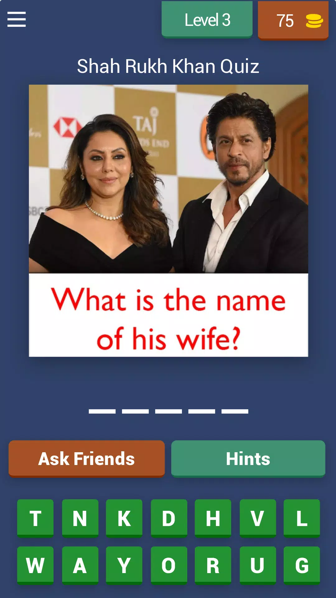 Shah Rukh Khan Trivia Quiz Screenshot 4