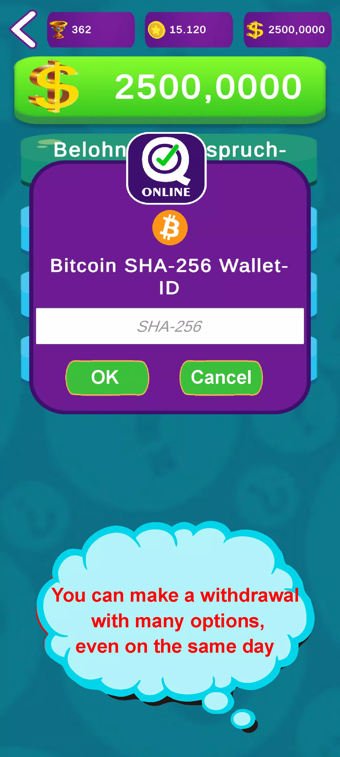 QuizG Online - Reward Money Screenshot 5
