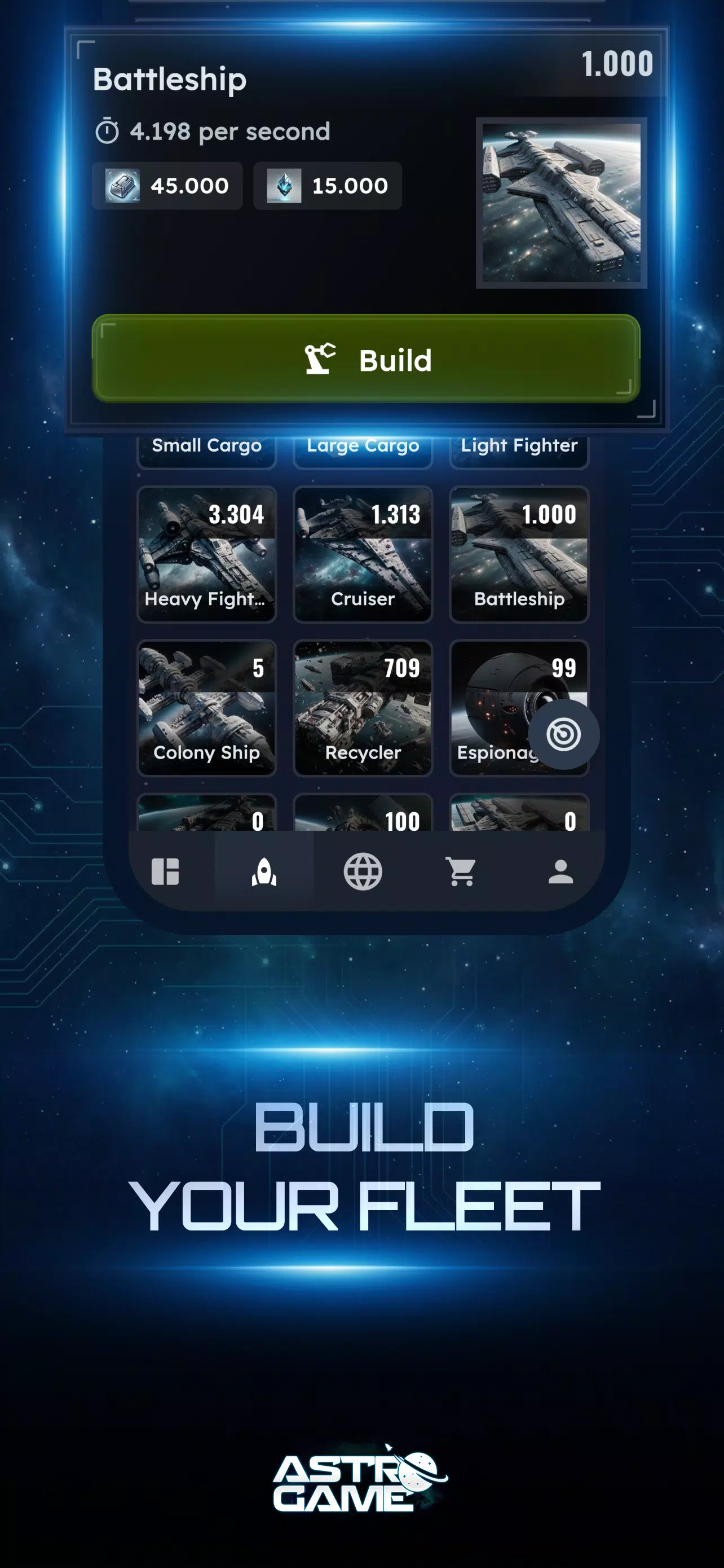 AstroGame: Space Strategy MMO Screenshot 6