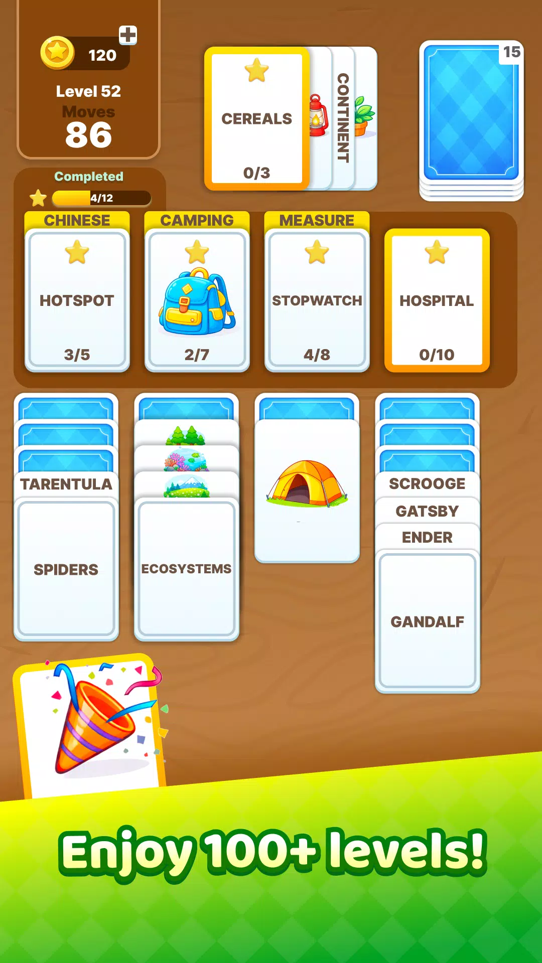 Solitaire Words & Pictures Screenshot 3