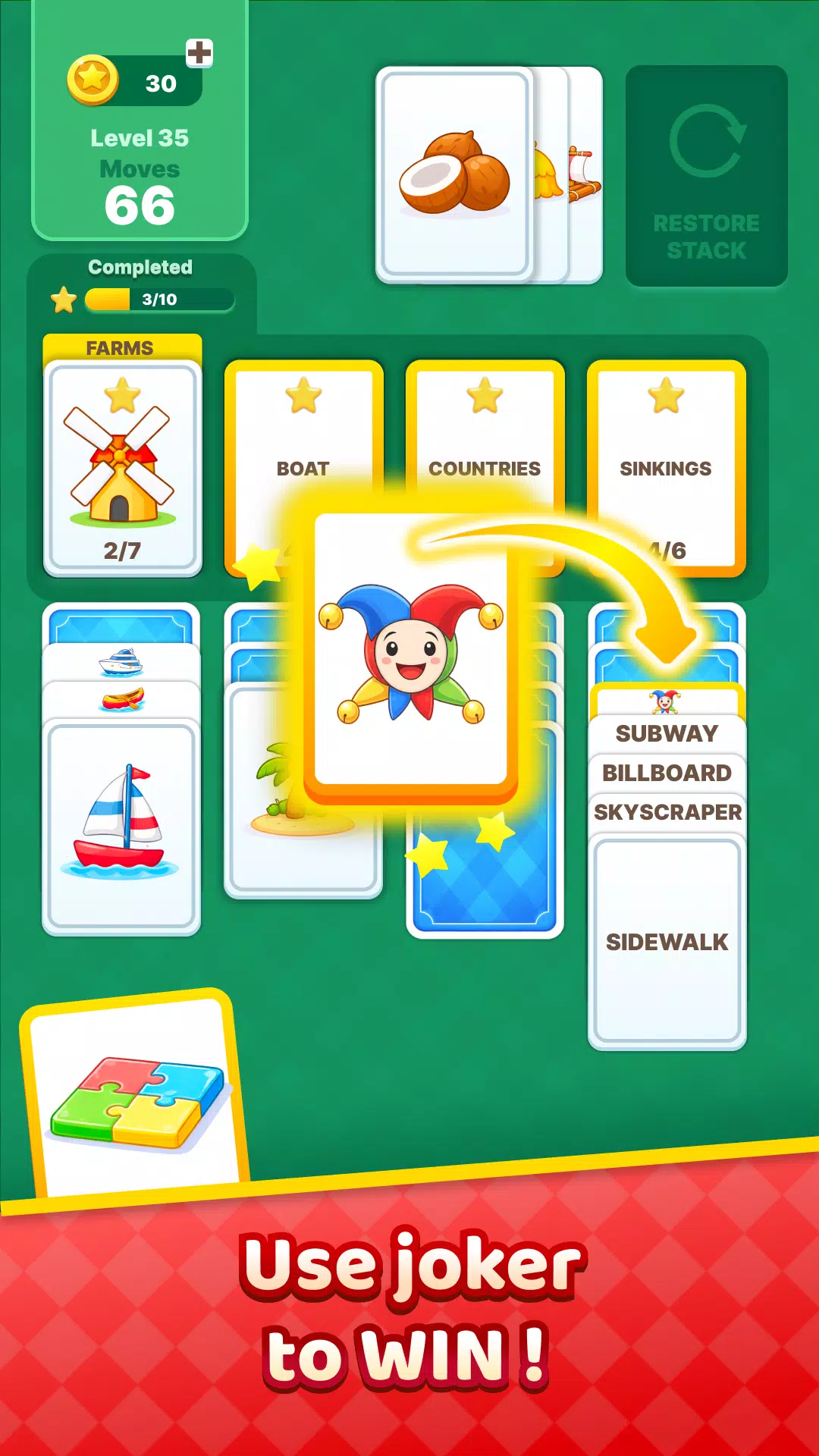 Solitaire Words & Pictures Screenshot 5