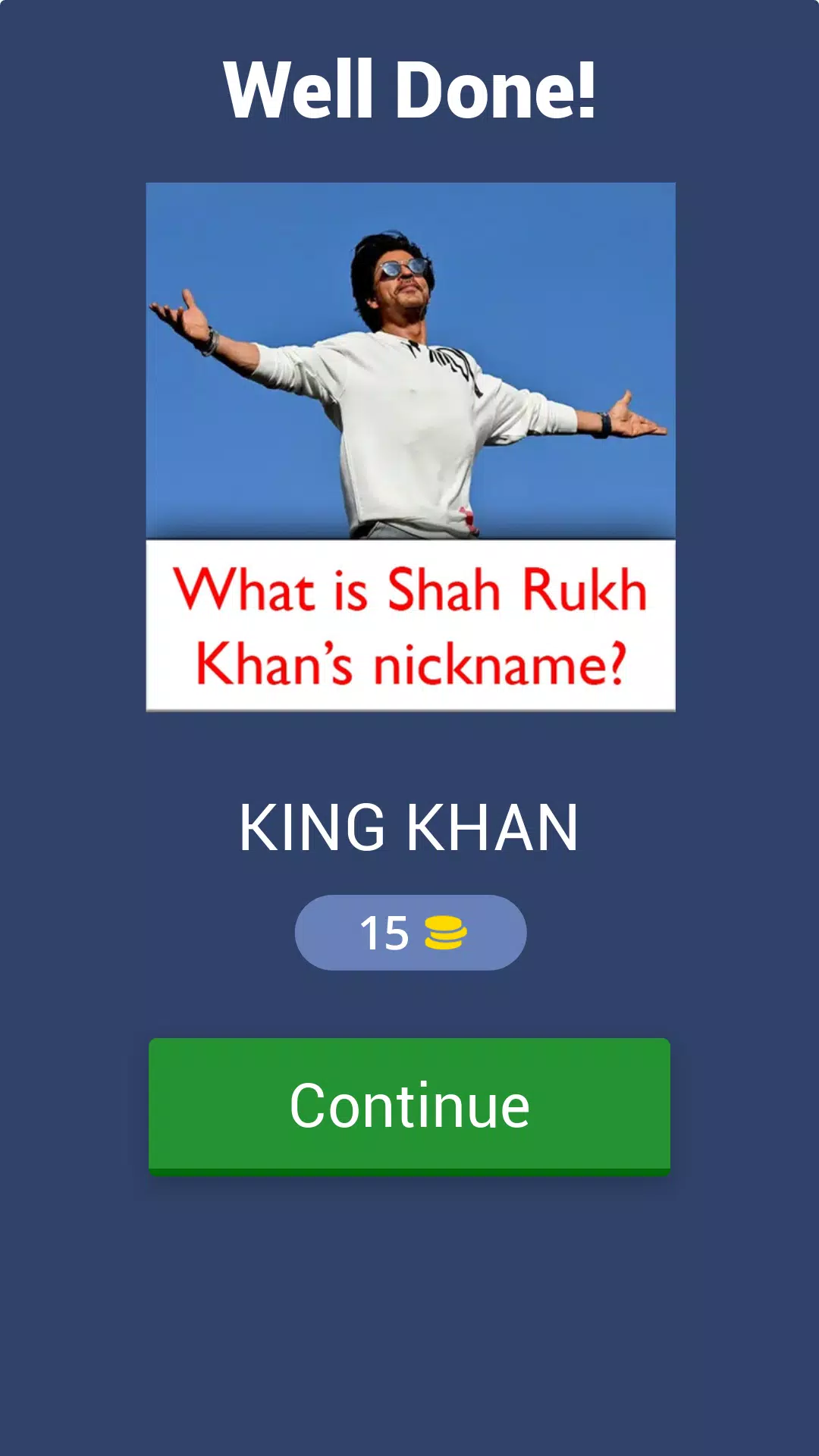Shah Rukh Khan Trivia Quiz Screenshot 2