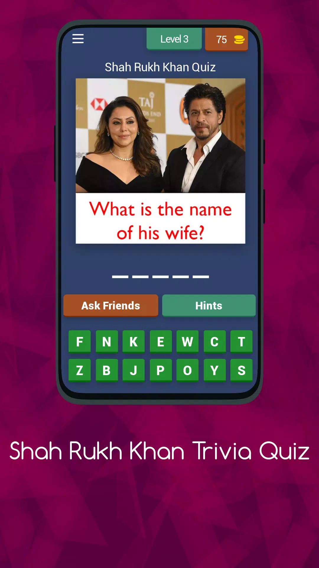 Shah Rukh Khan Trivia Quiz Screenshot 8
