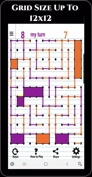 Dots and Boxes Screenshot 2