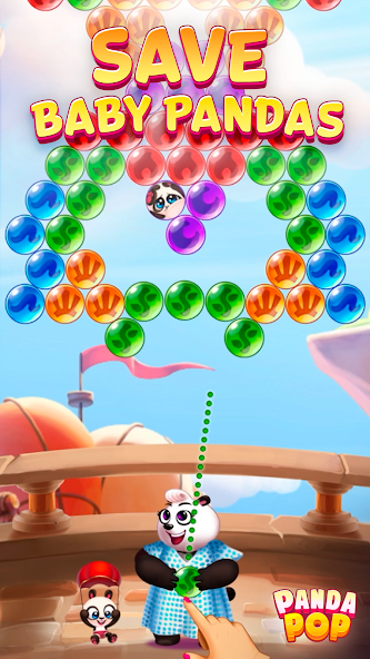 Bubble Shooter: Panda Pop! Screenshot 1