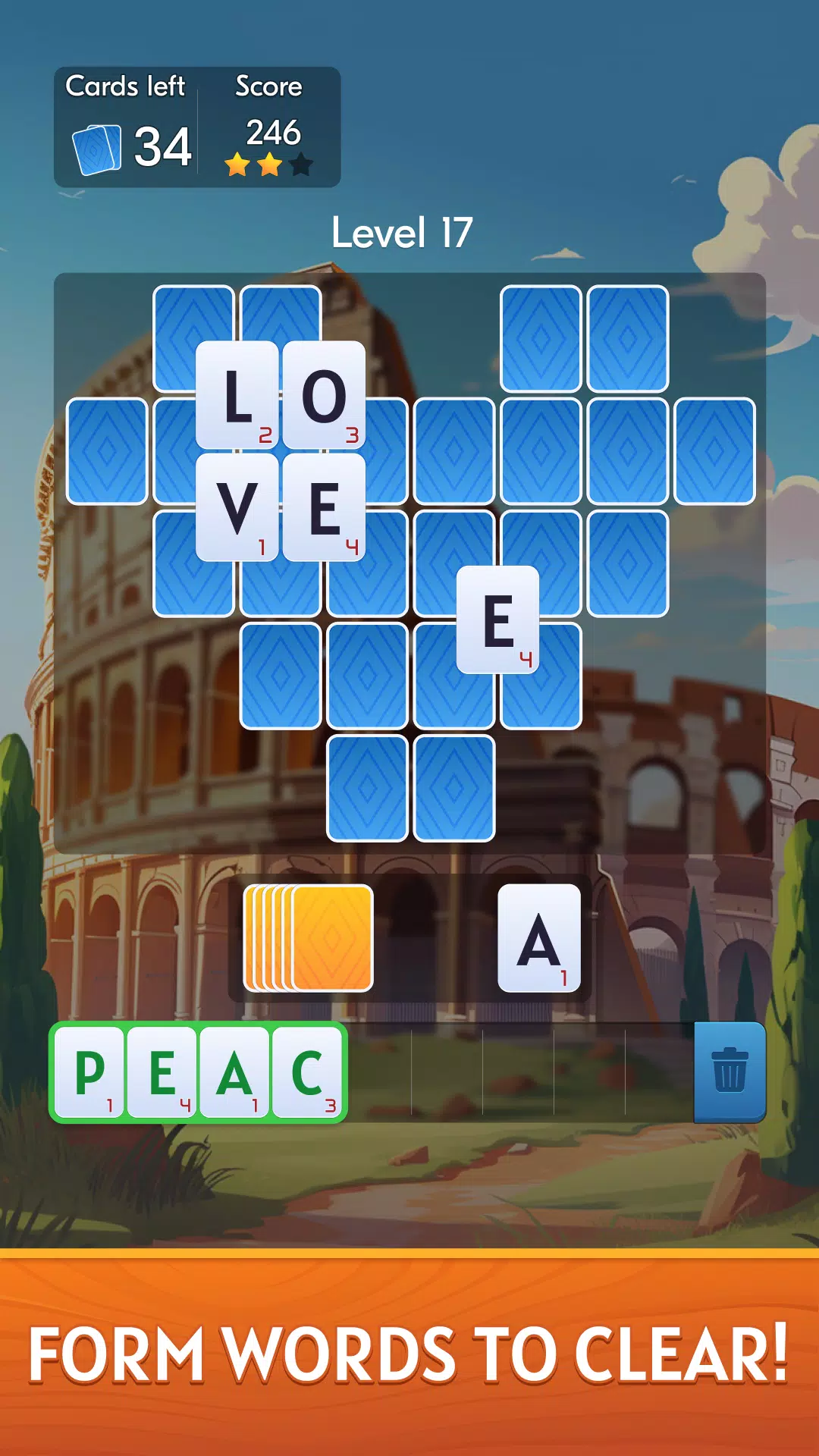 Word Solitaire Journey Screenshot 2