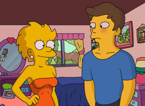 The Simpsons Dating Sim Screenshot 3