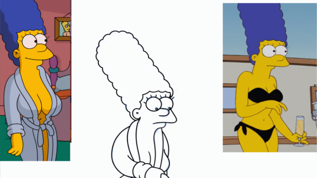 The Simpsons Dating Sim Screenshot 1