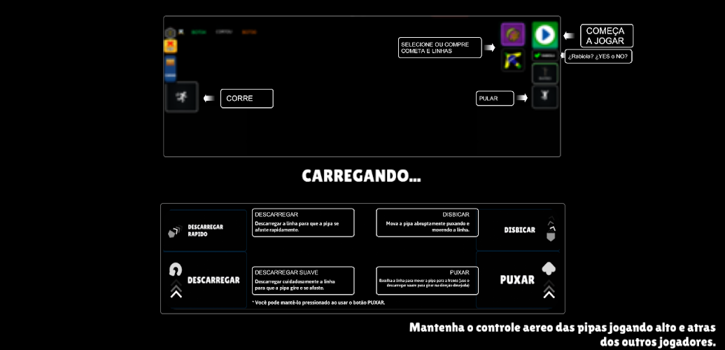 CS Diamantes Pipas: Kite Game Screenshot 7