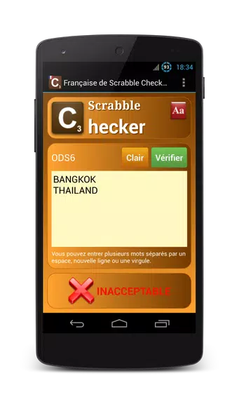 Word Checker - French Screenshot 2
