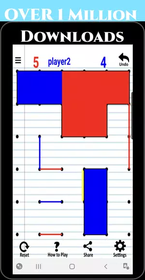 Dots and Boxes Screenshot 1