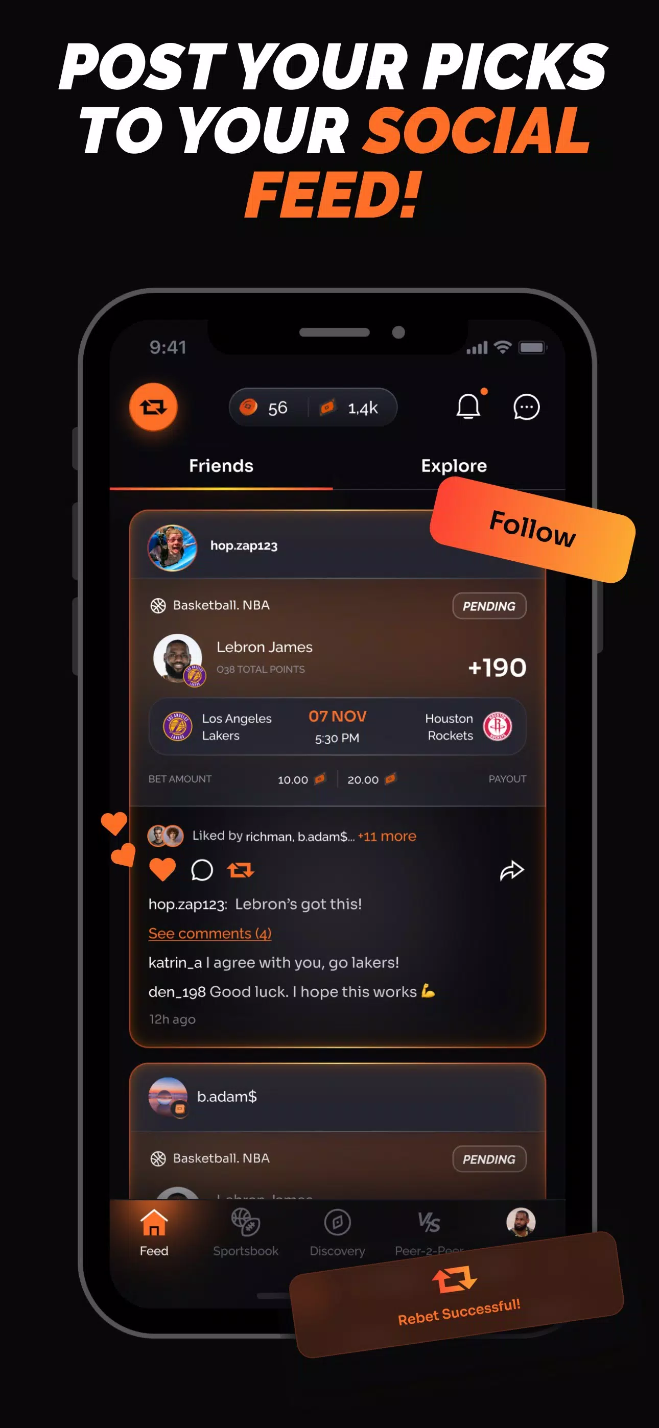 ReBet Screenshot 2