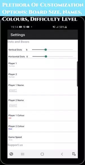 Dots and Boxes Screenshot 4