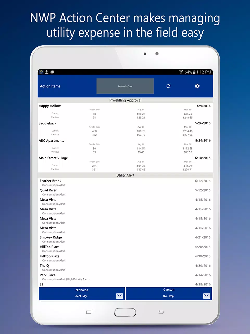 NWP Action Center Screenshot 6