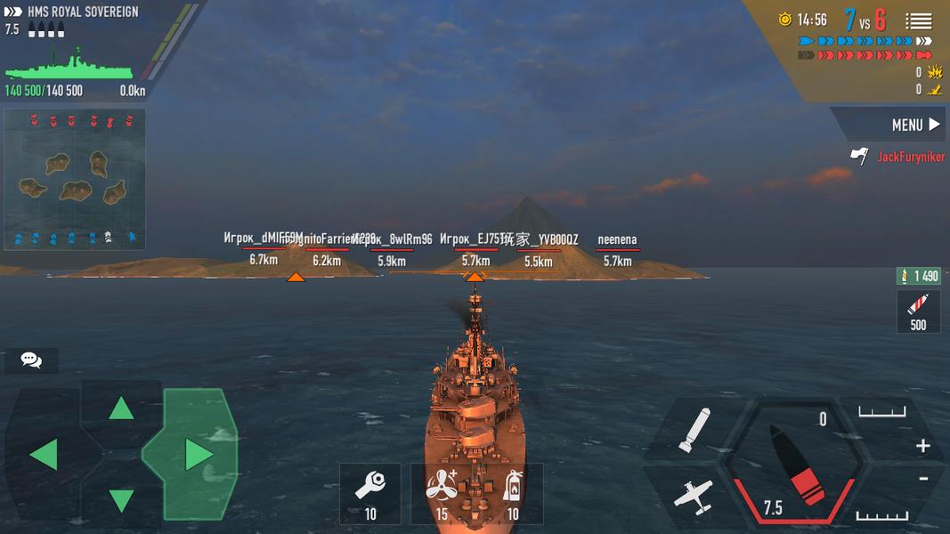 Battle of Warships Screenshot 1