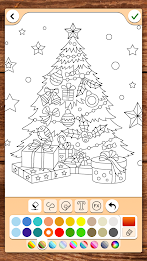Christmas Coloring Screenshot 1