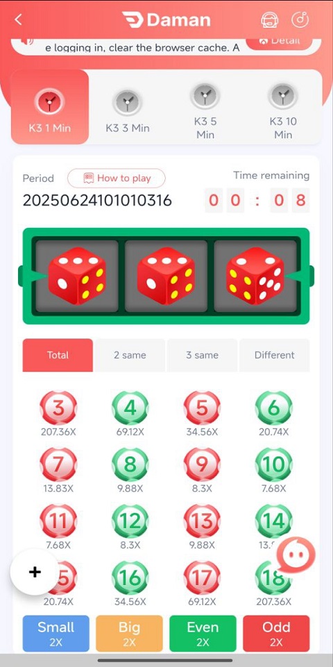 91 Club Bet Club Login Screenshot 3