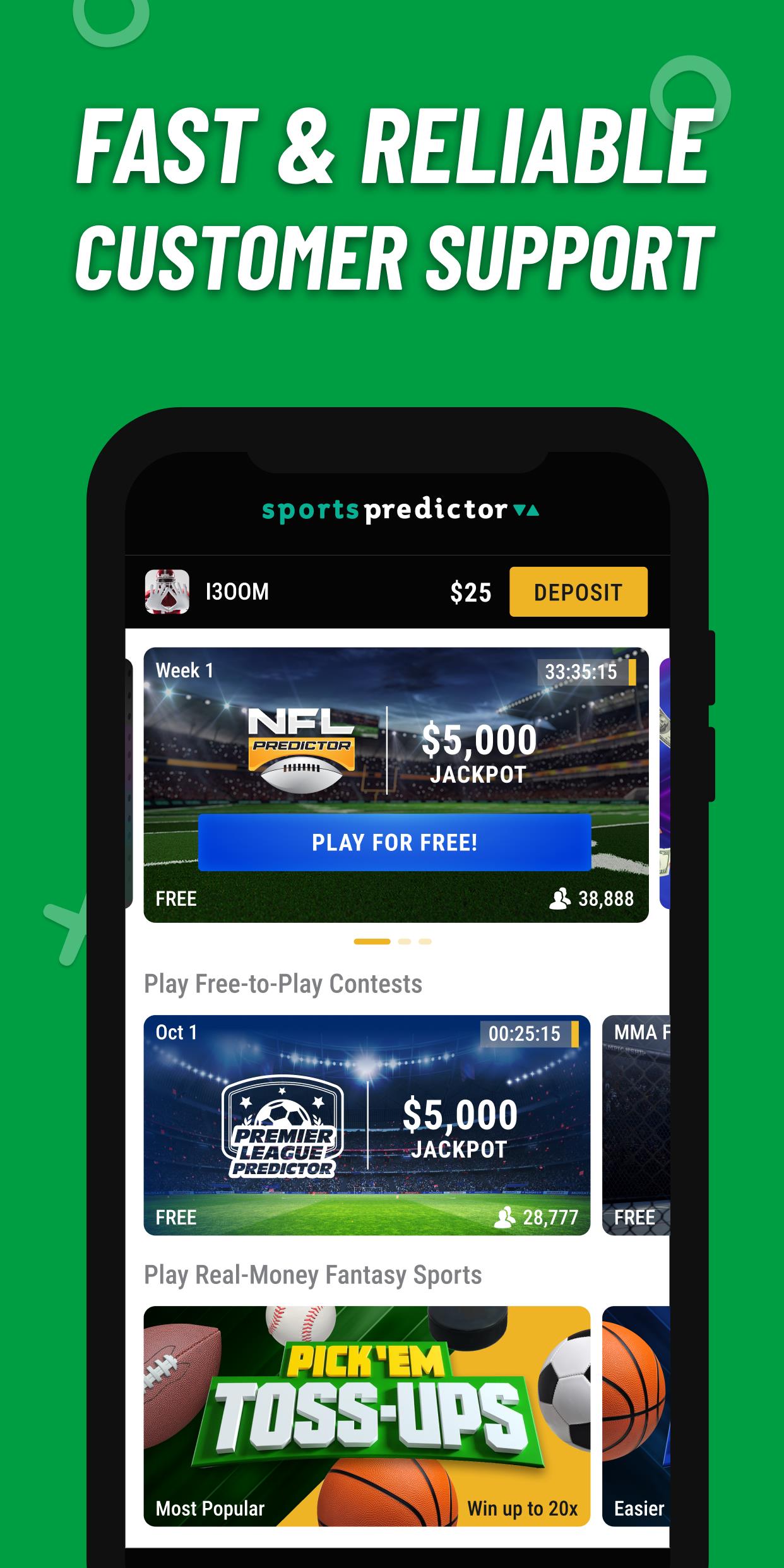 Sports Predictor: Fantasy Game Screenshot 5