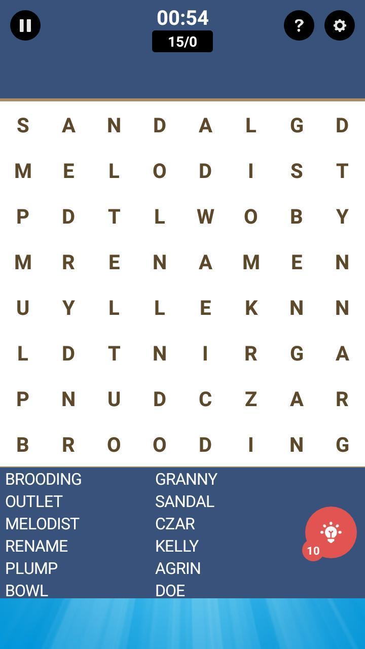 Word Search Game Screenshot 2