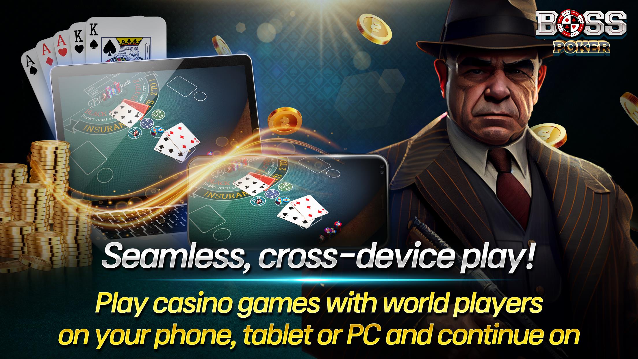 BossPoker - BJ Holdem Baccarat Screenshot 9