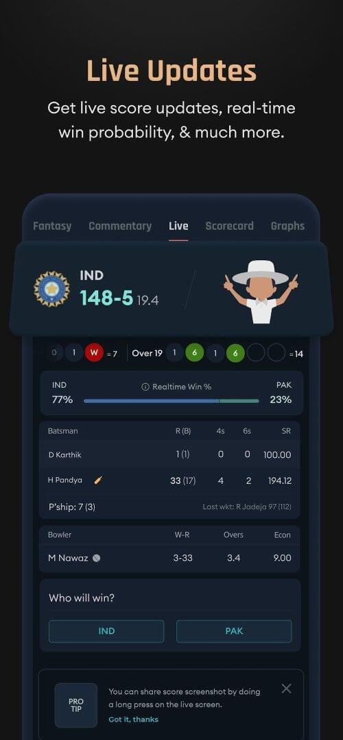 CREX - Cricket Exchange Screenshot 2