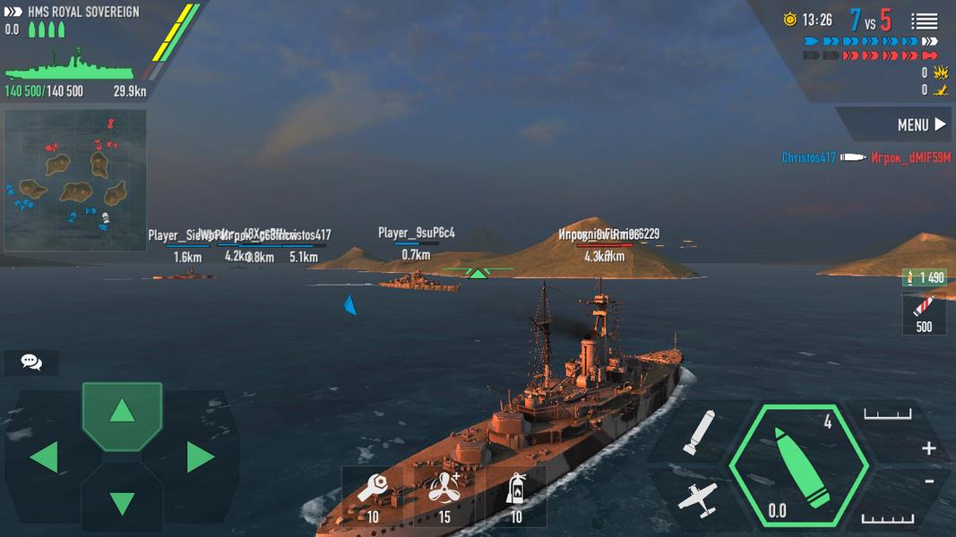 Battle of Warships Screenshot 3