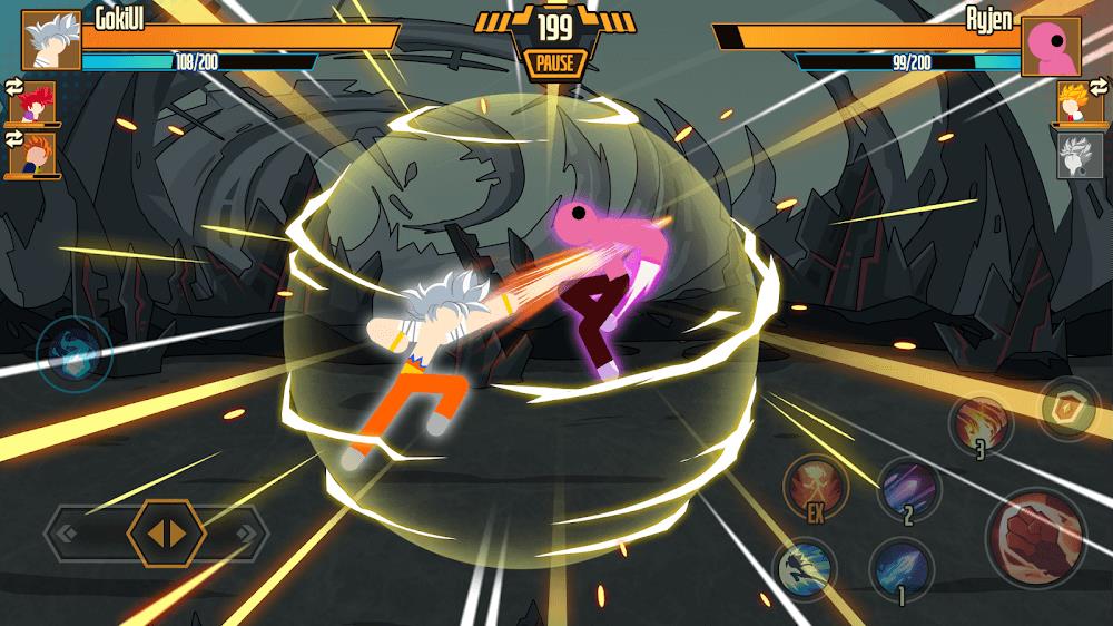 Stickman Dragon Fight Screenshot 1