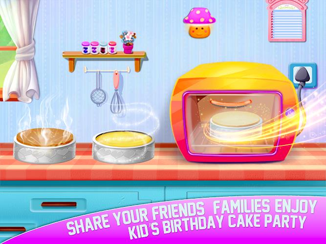 Cake Maker Sweet Bakery Games Screenshot 4