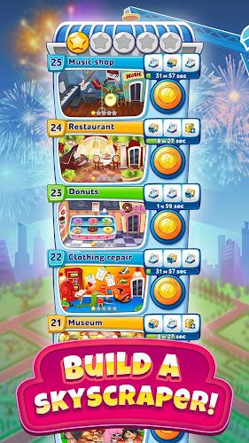 Pocket Tower-Hotel Builder Screenshot 1