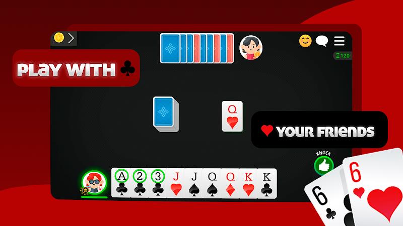 Straight Gin Rummy Online Screenshot 4