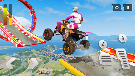 Flying ATV Crash: Quad Stunts Screenshot 3