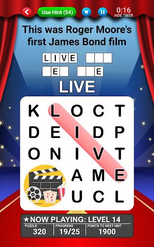 Word Search World Hollywood Screenshot 7