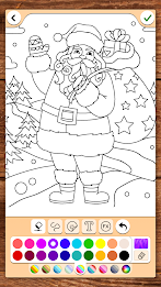 Christmas Coloring Screenshot 2