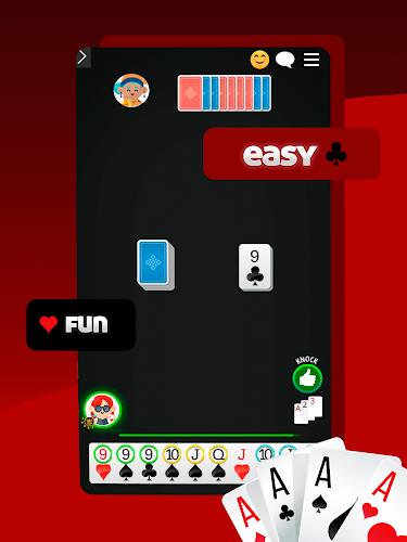 Straight Gin Rummy Online Screenshot 9