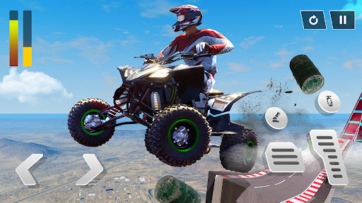 Flying ATV Crash: Quad Stunts Screenshot 4