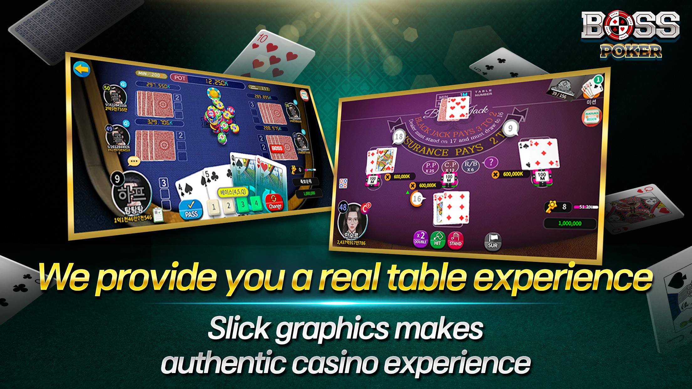 BossPoker - BJ Holdem Baccarat Screenshot 13