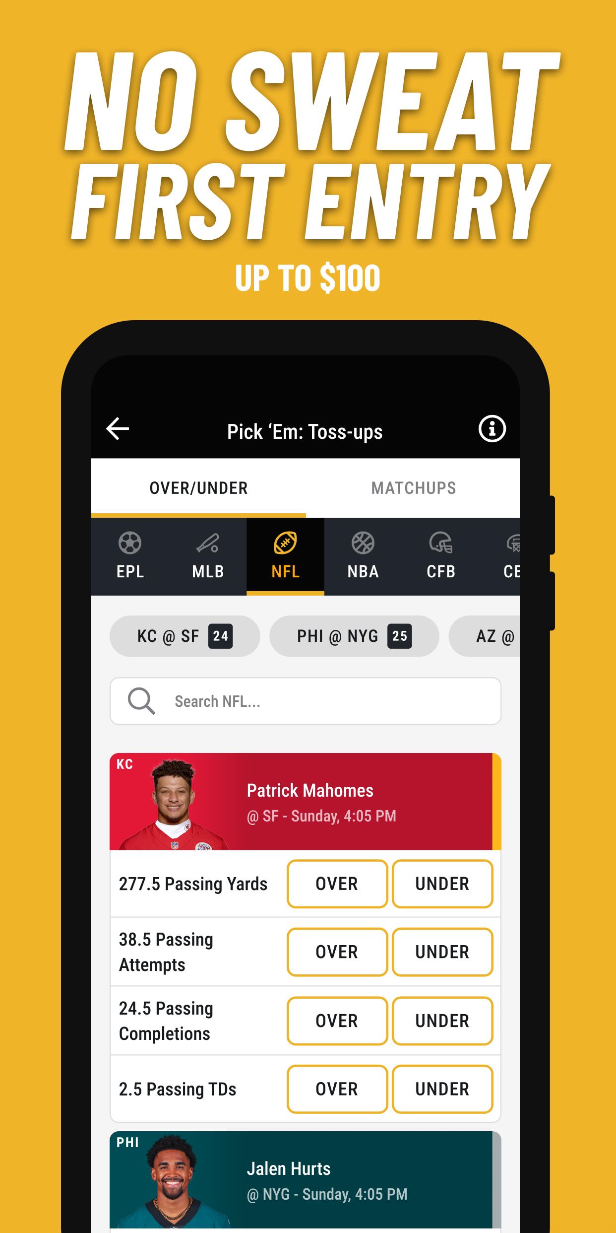 Sports Predictor: Fantasy Game Screenshot 1