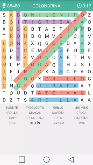 Sopa de Letras Screenshot 4