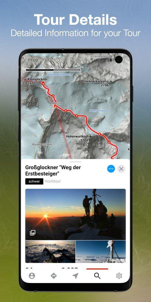 bergfex Tours Screenshot 2