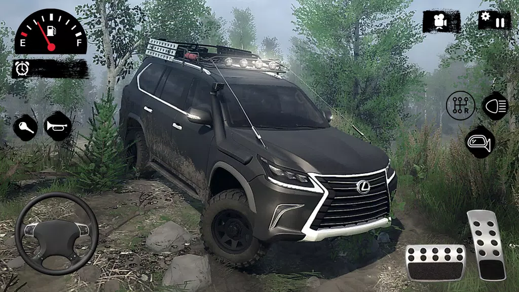 Offroad Lexus 570: V8 Car Game Screenshot 4