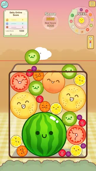 Watermelon Merge Game Screenshot 1