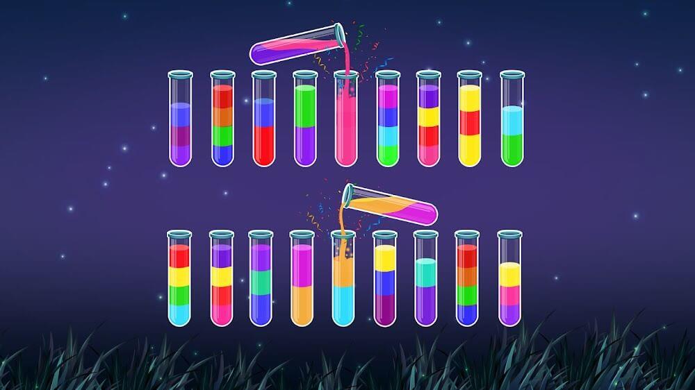 Color Water Sort Woody Puzzle Screenshot 3