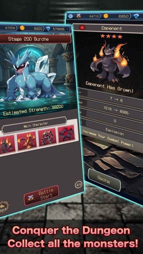 Idle RPG Monsters Collection Screenshot 3