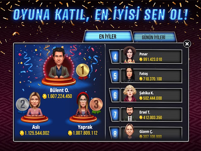 Can Okey - Online Çanak Okey Screenshot 11