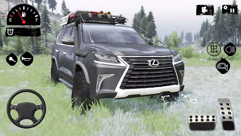 Offroad Lexus 570: V8 Car Game Screenshot 3