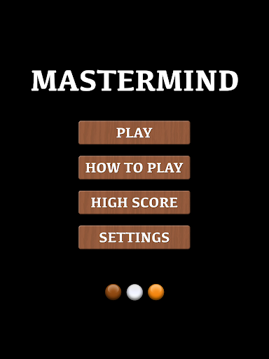 Classic MasterMind Screenshot 2