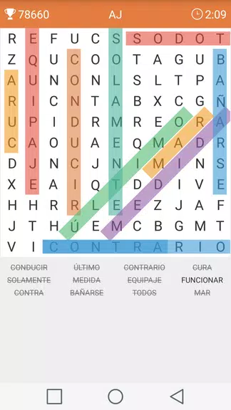 Sopa de Letras Screenshot 2